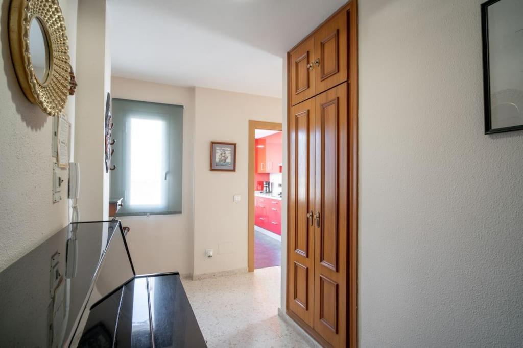 Apartamento Desayuno Con Vistas, Parking Privado Terraza La Cala Del Moral Exterior foto